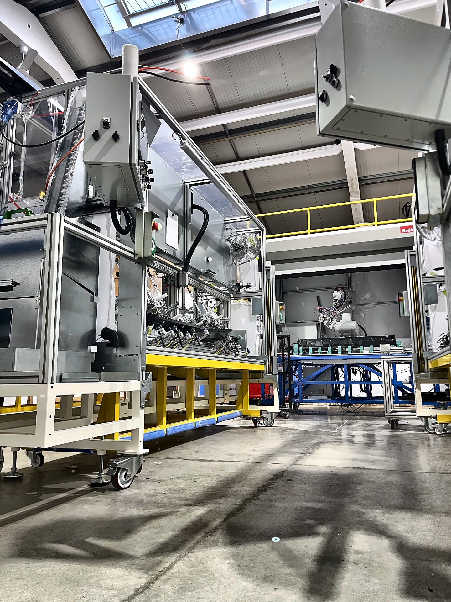 Atelier de fabrication Technovatis à Wavrin